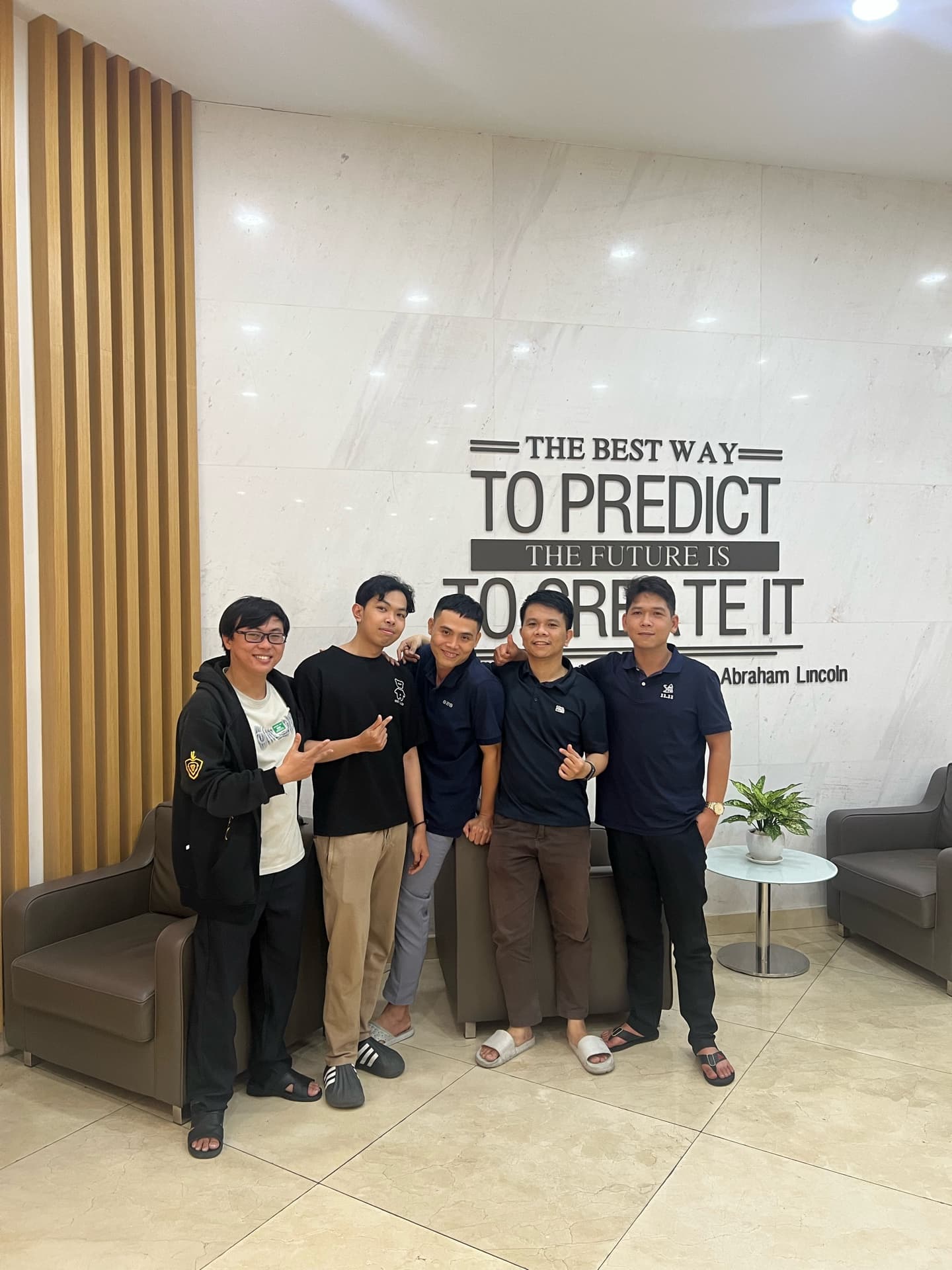FPT Telecom team at the office