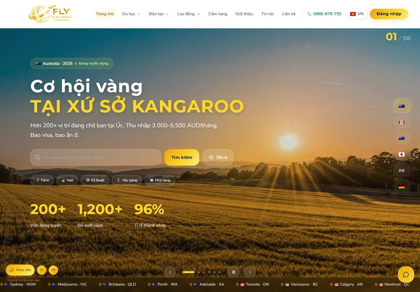 Fly Labour recruitment and education platform